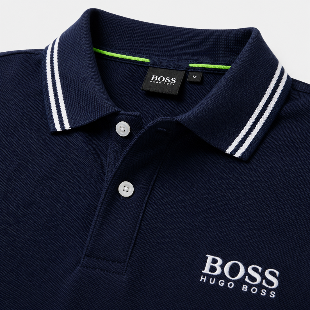 2 Hugo Boss Summer Polos + Free Watch – One Price Only