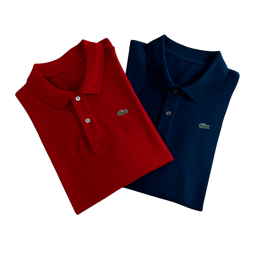 [TAKE 2, PAY FOR 1] 2-PIECE SET PREMIERE POLO SHIRTS LACOSTE